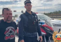 Мотоциклиста в Бресте лишили права управления на шесть месяцев за трюк на заднем колесе