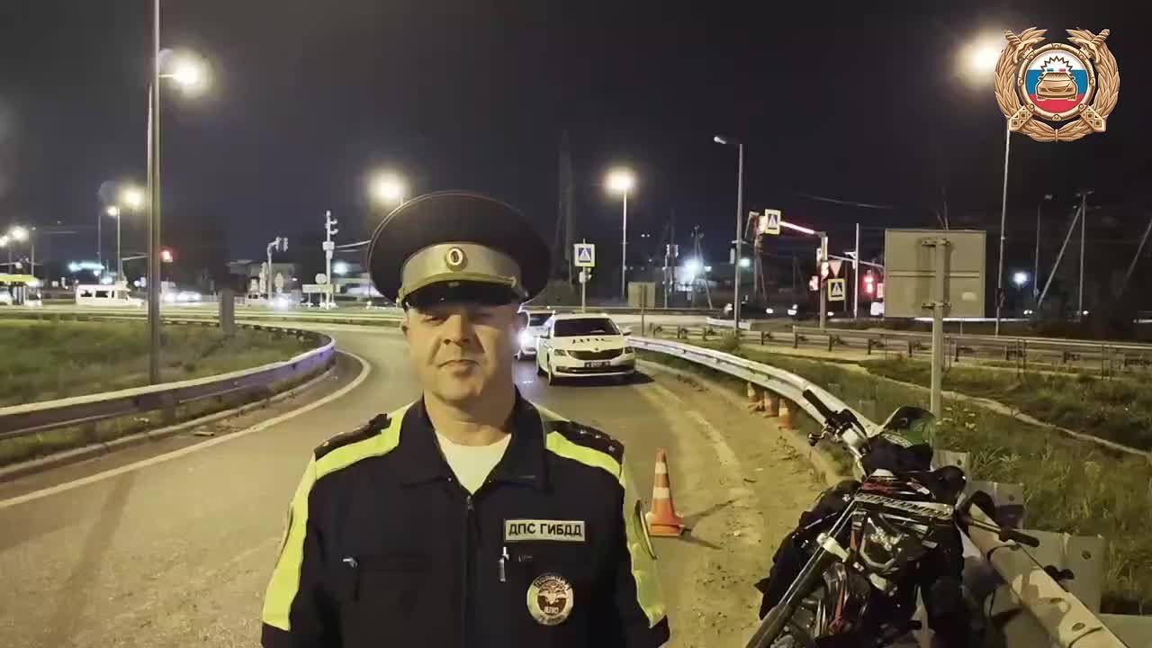 На М-8 в Ярославской области опрокинулся мотоцикл с двумя несовершеннолетними