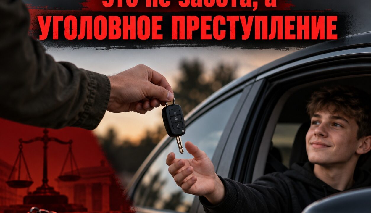 Передача мотоцикла несовершеннолетнему — уголовное преступление в Крыму
