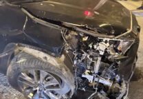 На улице Гагарина в Екатеринбурге произошло ДТП с мотоциклом