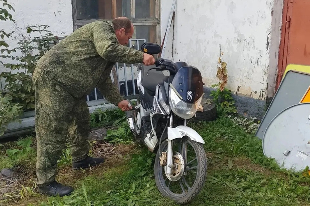 В Алтайском крае конфискованный мотоцикл передали для нужд СВО