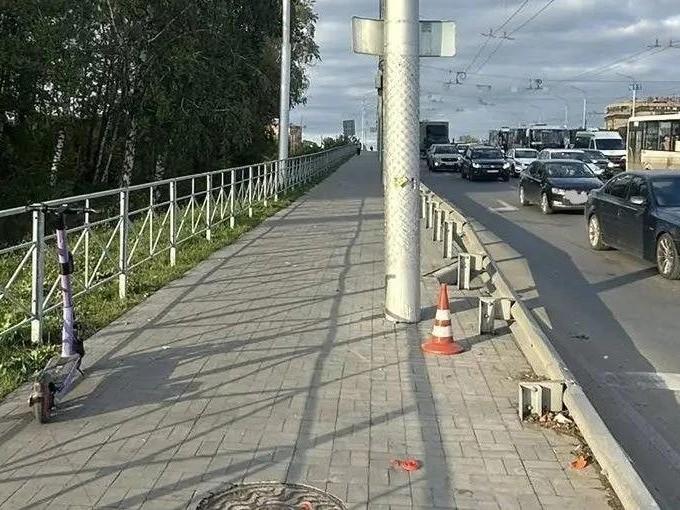 Подросток пострадал на электросамокате в Рязани