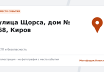 В Кирове мотоциклист сбил пешехода, пострадали два человека