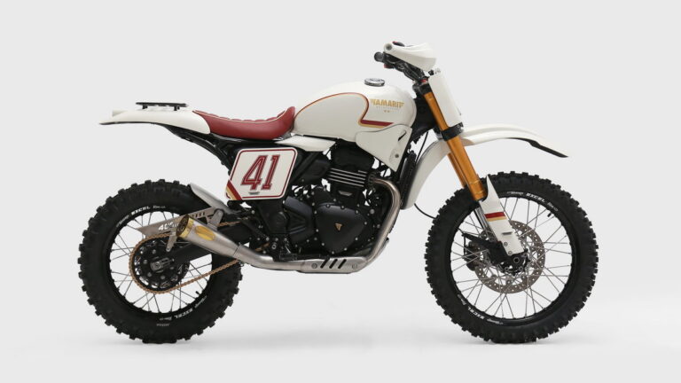 Tamarit Motorcycles выиграли Triumph Originals 2026 с кастомным Scrambler 400 XC Miura