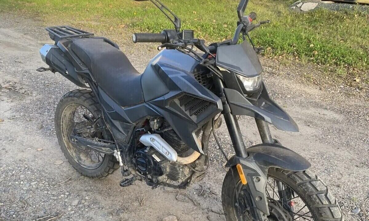 Мотоциклист задержан с 458 граммами конопли в Томской области