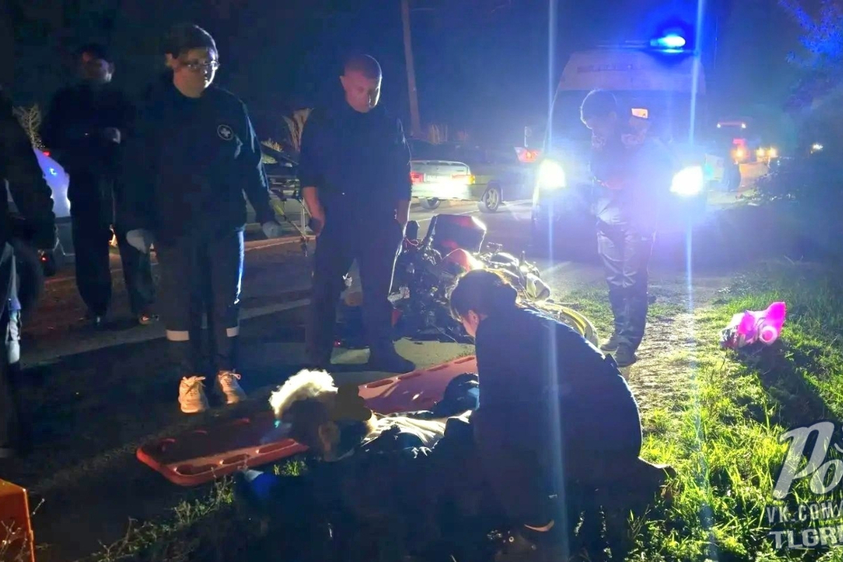 ДТП с мотоциклом под Новочеркасском 1 октября