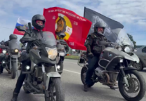 Почти 200 байкеров проехали по Ставрополю в конце сезона
