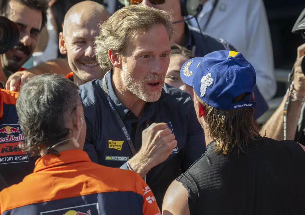 Pedro Acosta одержал первую победу в MotoGP на Гран-при Австрии